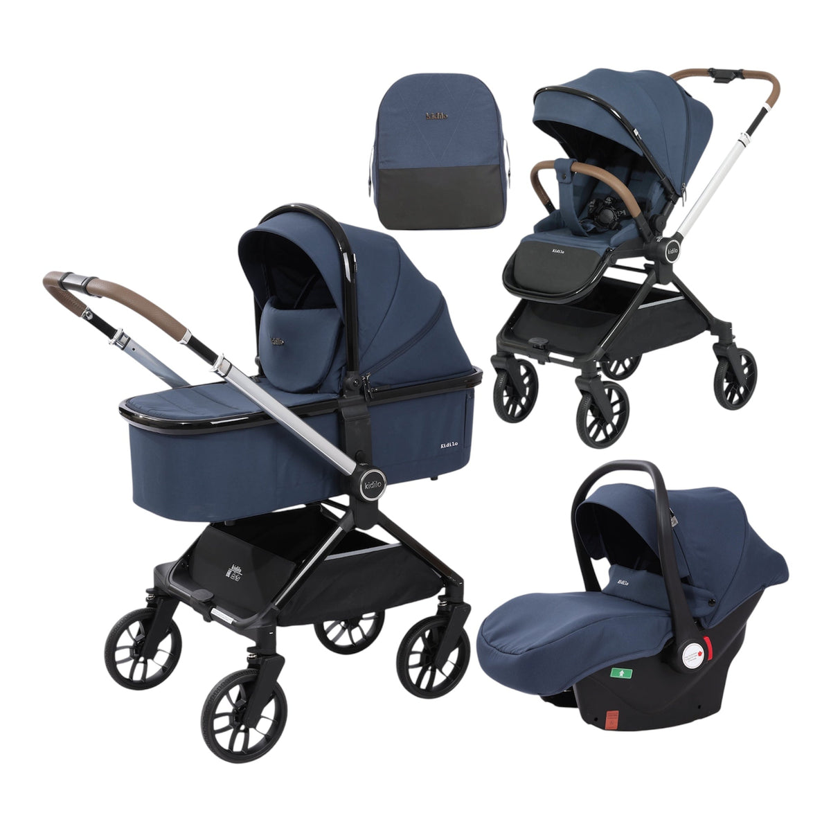 Karrocë Kidilo - Set 4në1 Ravenna