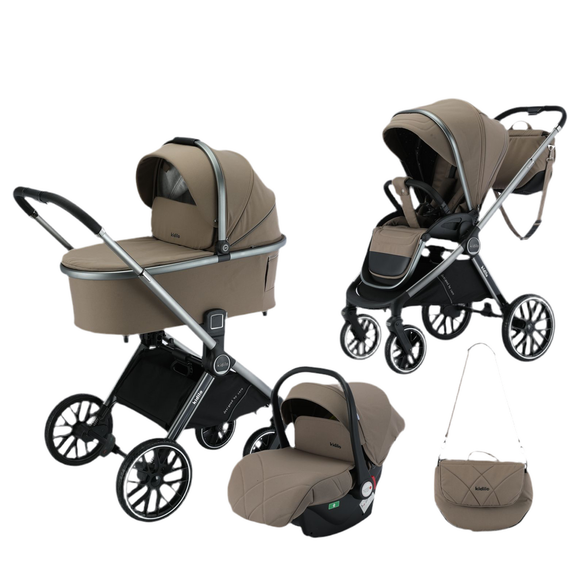Karrocë Kidilo - Set 4në1 Bolzano