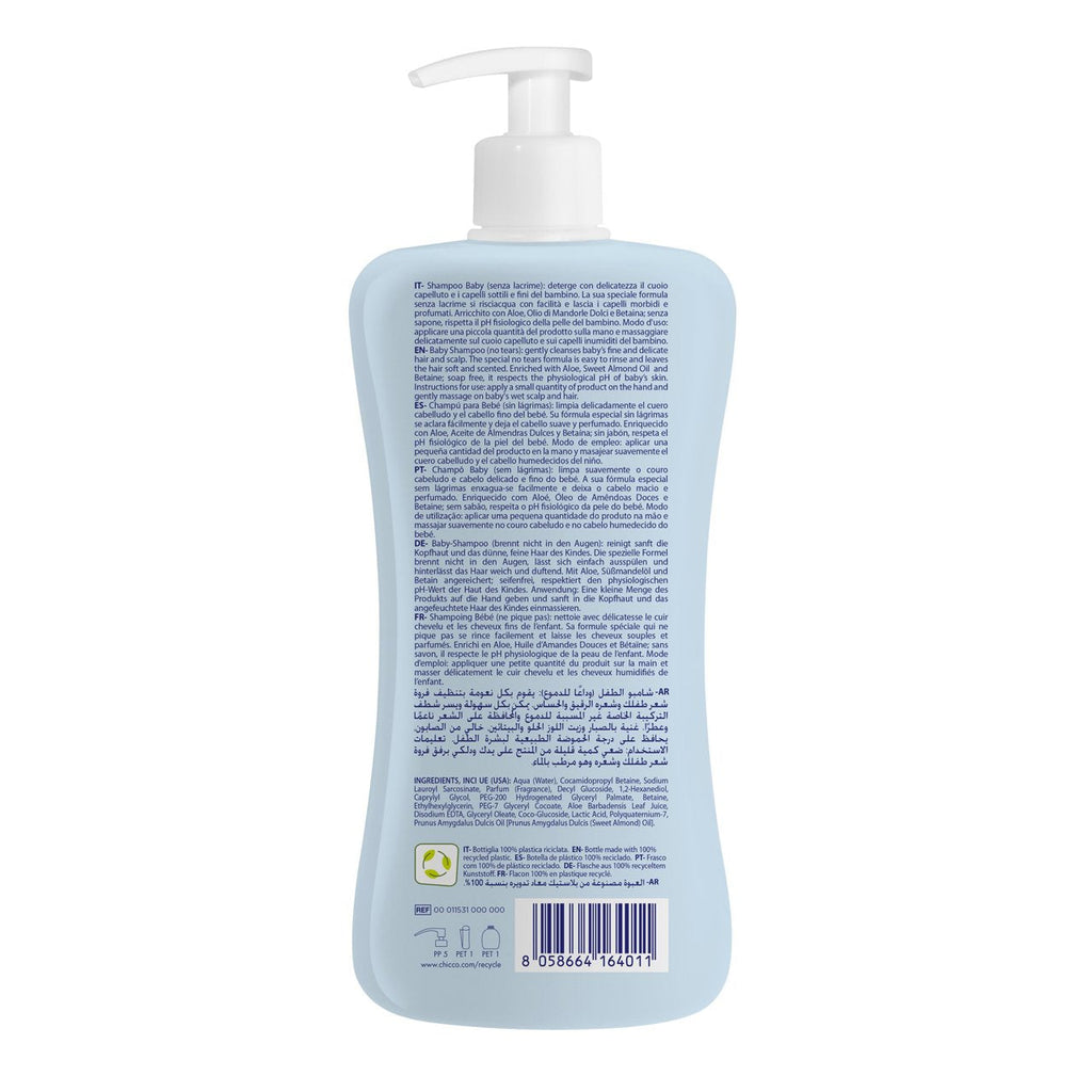 Shampo Chicco për kokë dhe trup 500ml