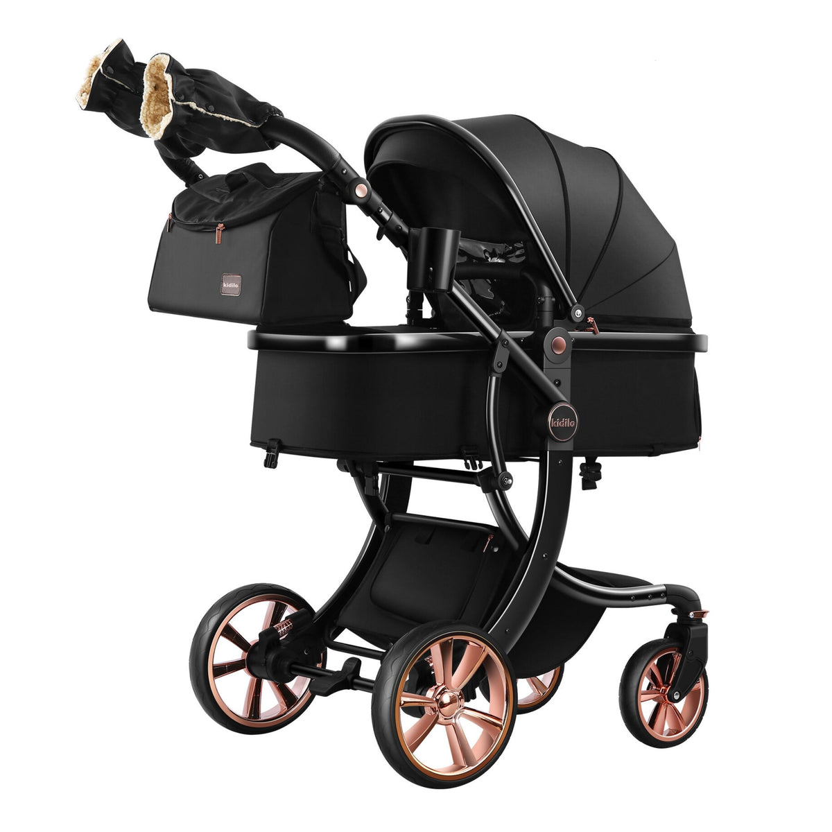 Karrocë Kidilo - Set 3në1 Milano
