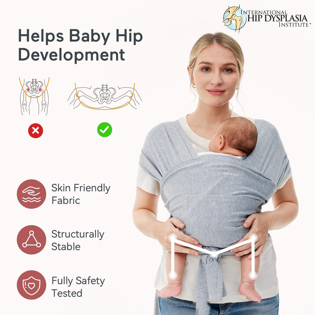Momcozy – Mbështjellëse për Foshnjë “Baby Wrap Carrier”