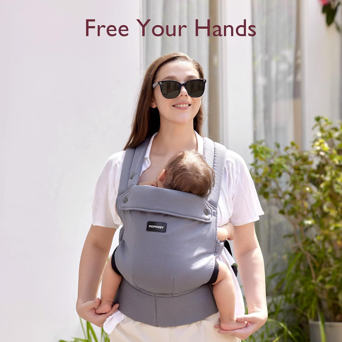Momcozy BC001 – Kangur - Mbajtës Ergonomik për Foshnjë, 3.5–20 kg