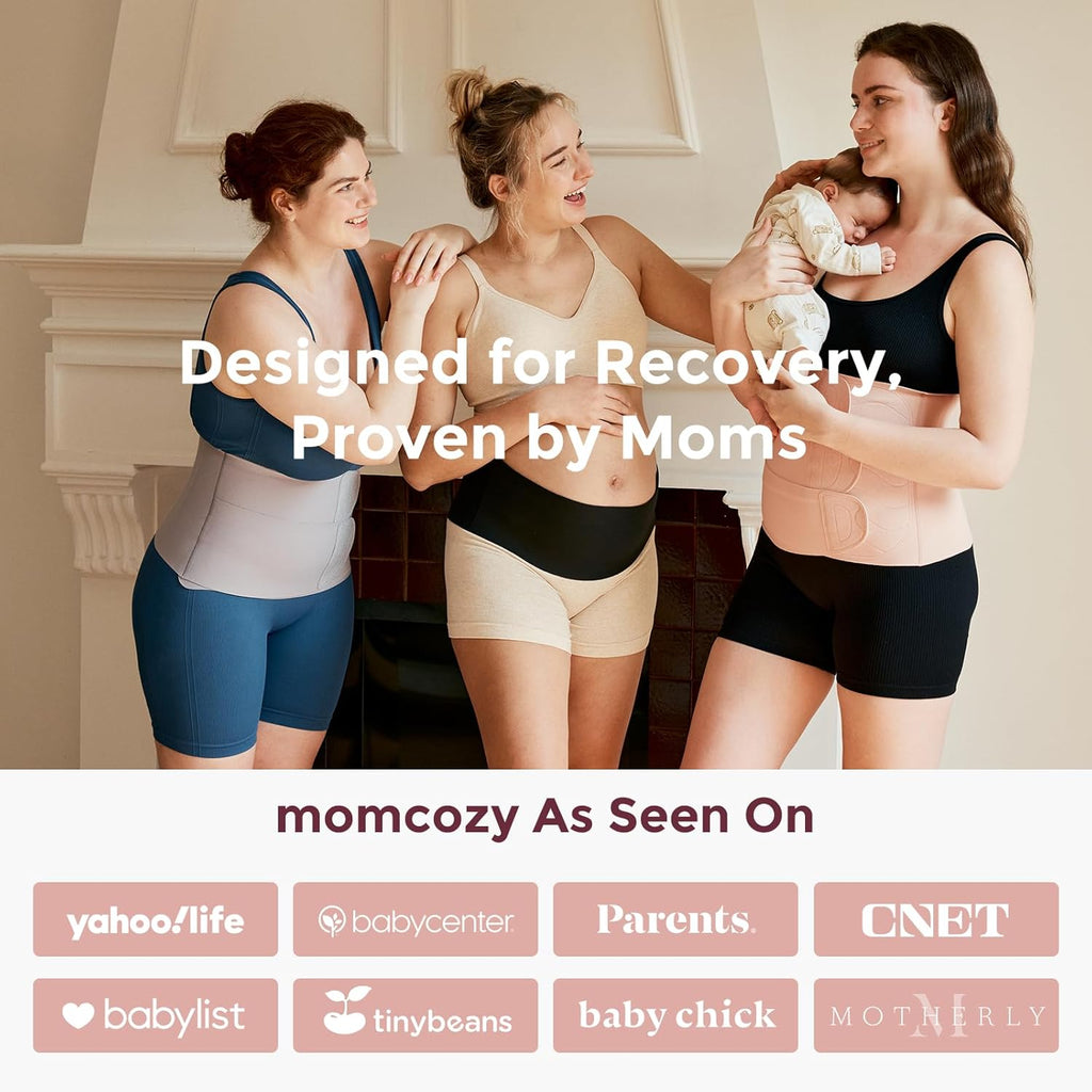 Momcozy Ergowrap Standard – Korset mbështetës pas lindjes me dizajn ergonomik dhe material të frymëmarrshëm