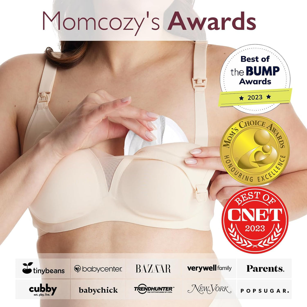 Peceta gjiri njëpërdorimshme Momcozy ultra-thin ultra-absorbent (60 copë)