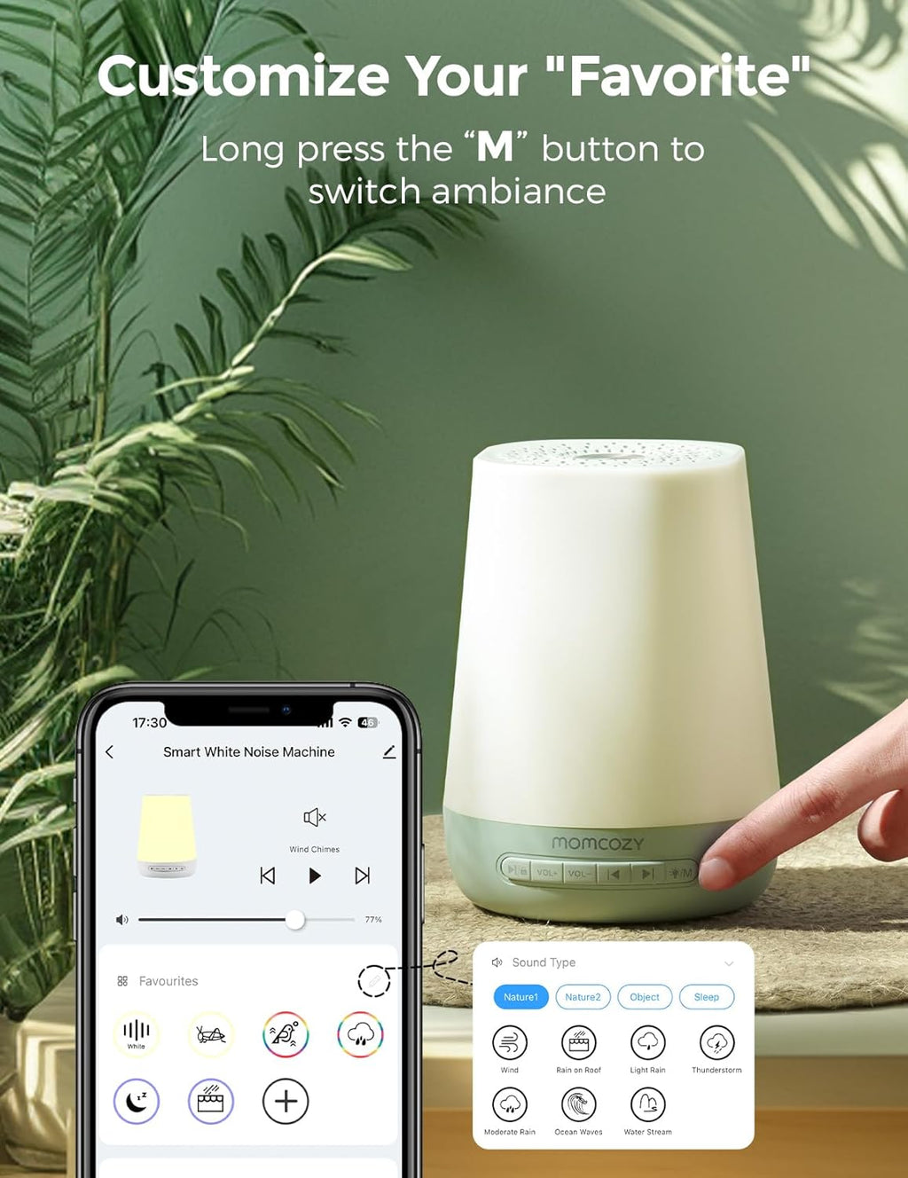 Momcozy – Makina Smart e Zërave për Fëmijë me Kontroll përmes Aplikacionit