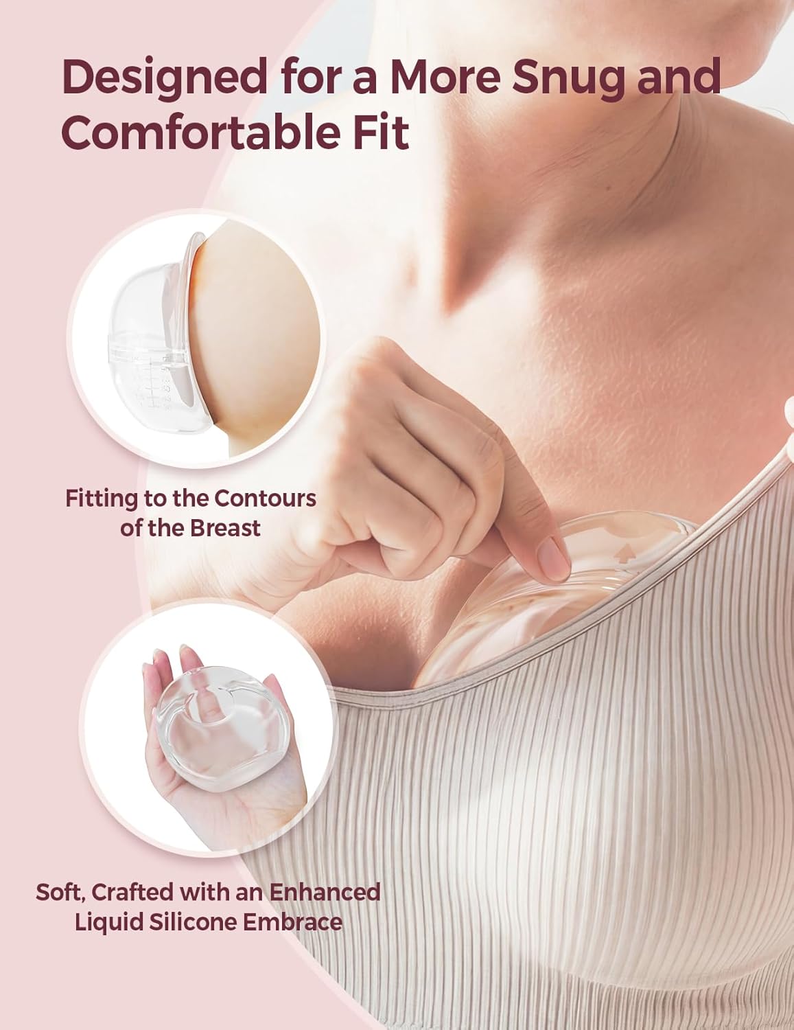 Mbledhës qumështi gjiri Momcozy silikon 90ml