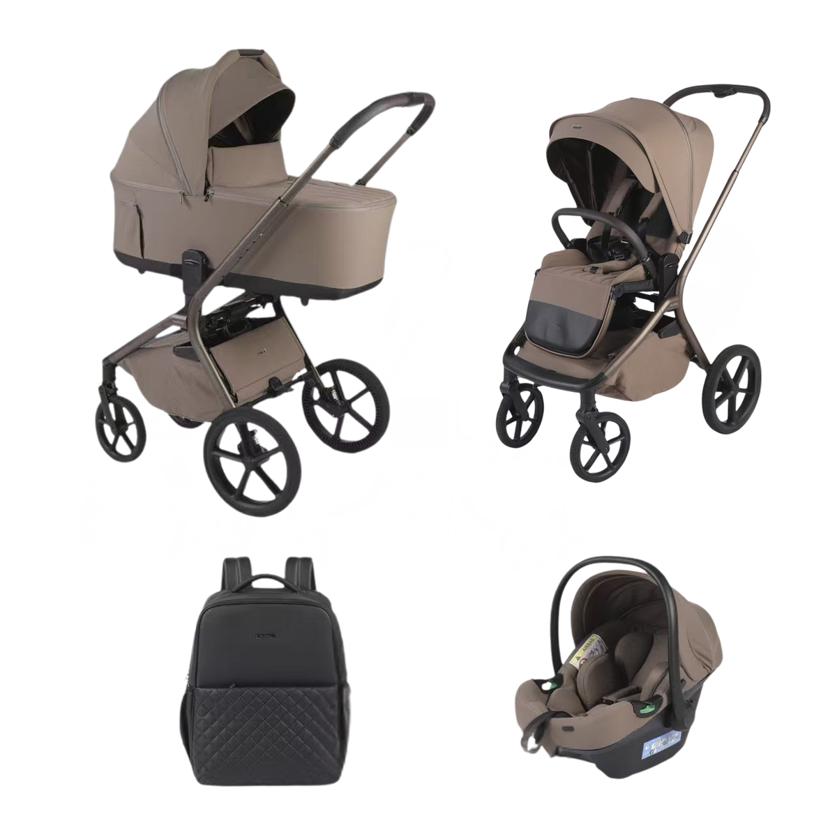 Karrocë Burbay - Set 4në1 J02