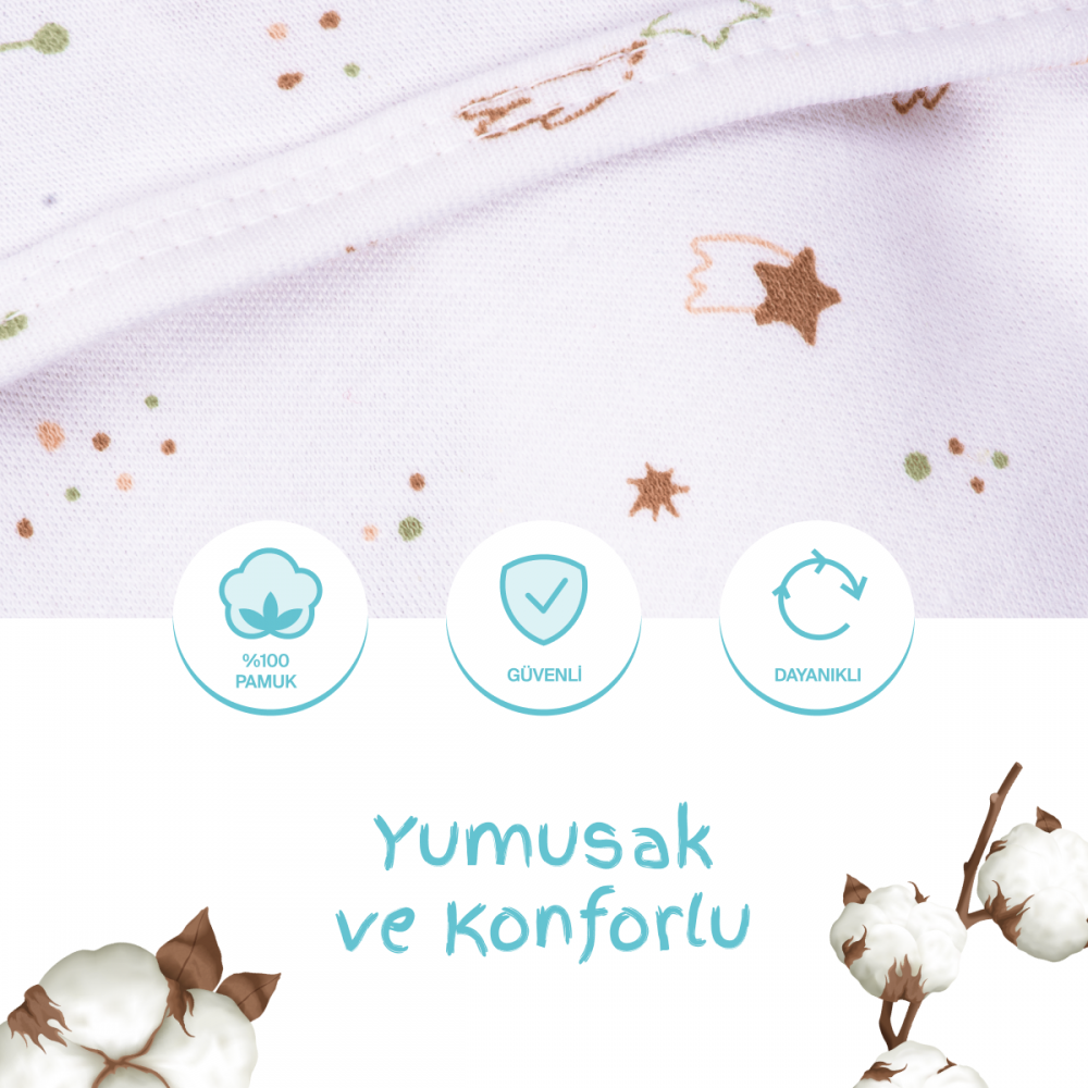 Hyram Bebesh Interlok 100% Pambuk – Art. 118-168