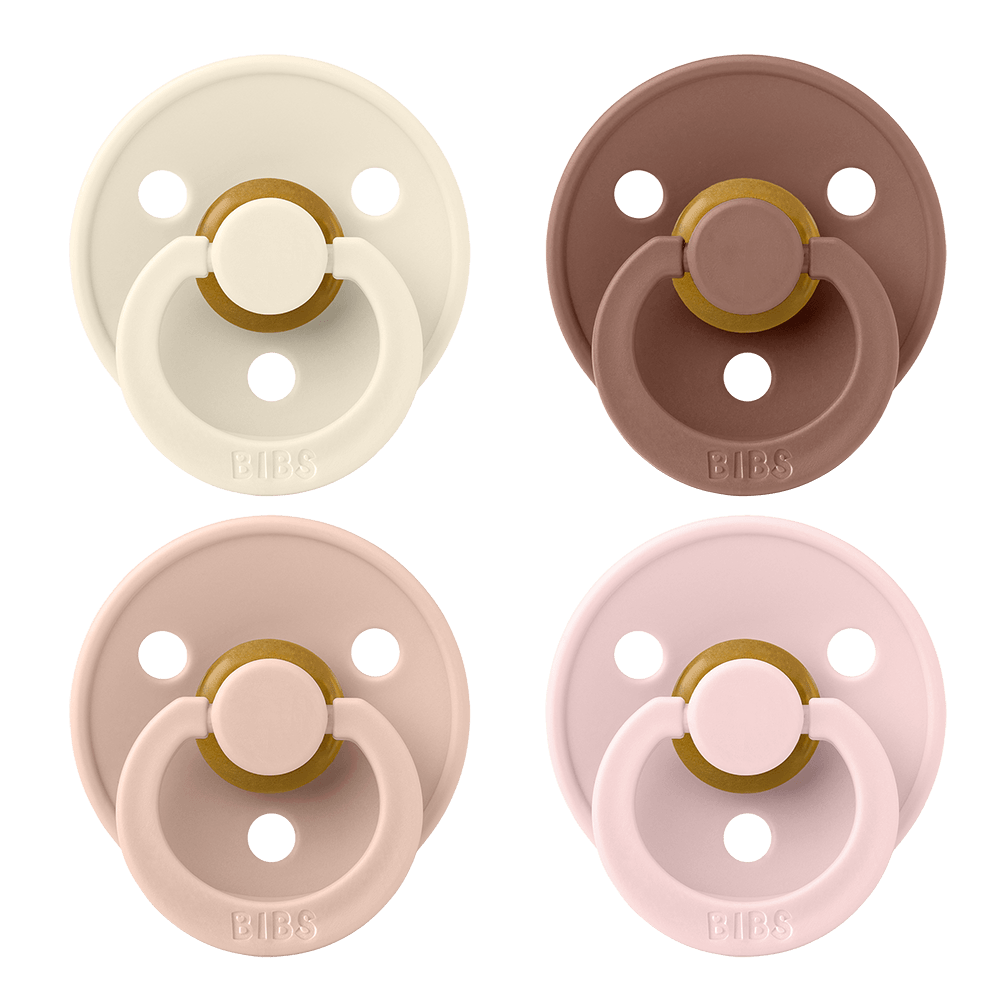 Biberon BIBS Colour Pacifier - 4 copë