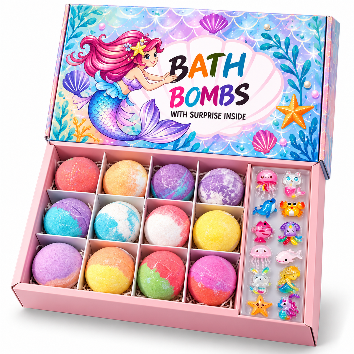 Lodër e Butë – Bath Bombs me Surpriza