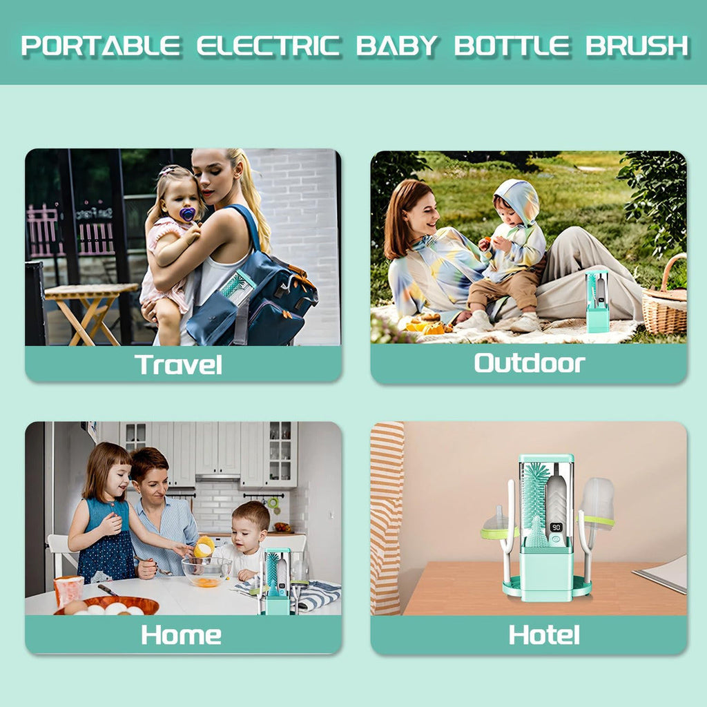 Brushë Elektrike për Pastrimin e Shisheve - Modeli 2