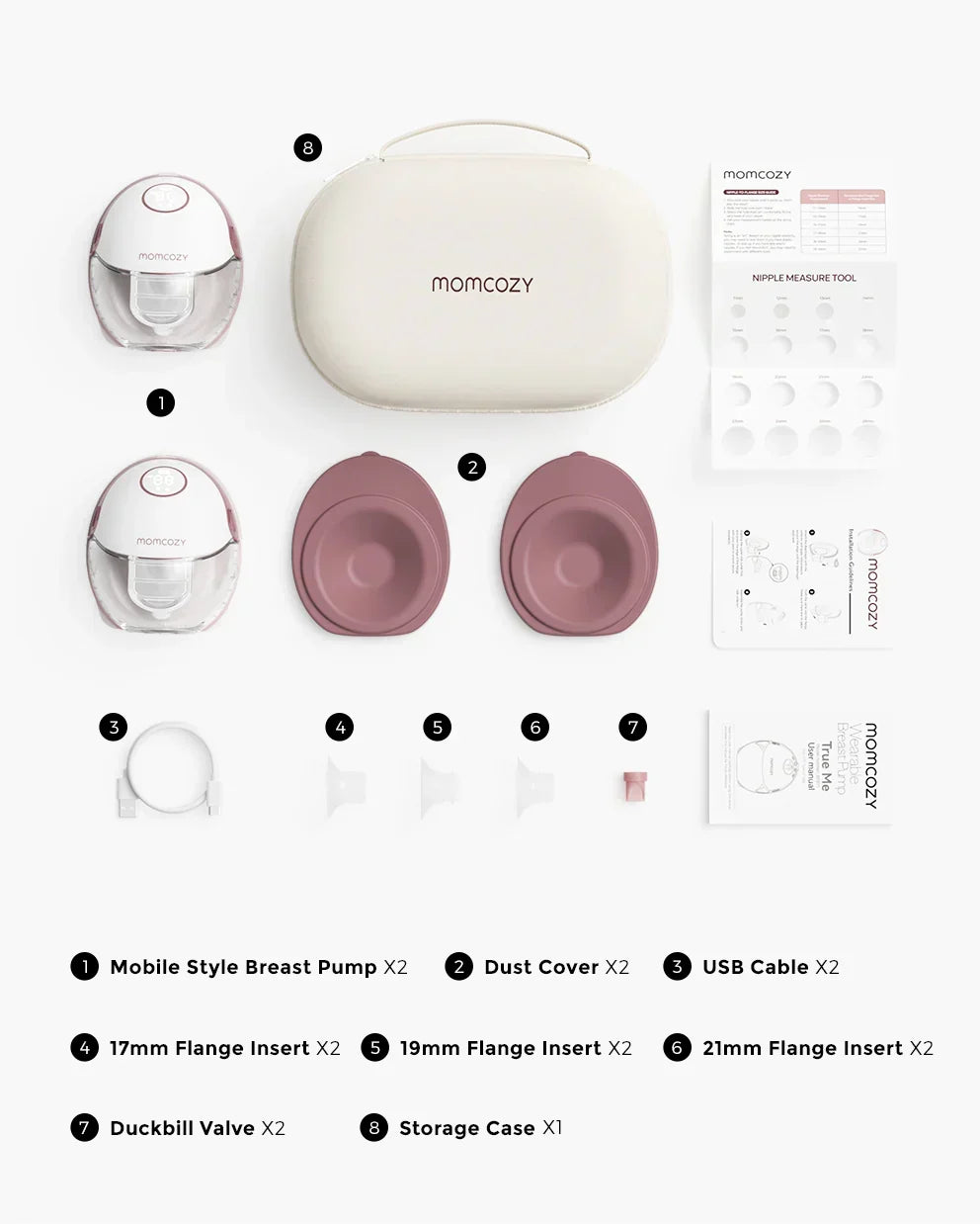 Momcozy M6 – Pompa Gjiri Portative (Double Pack)