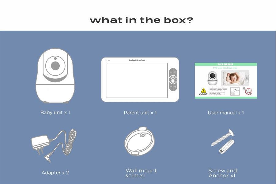 Kamerë Monitorimi - Video Baby Monitor Beam