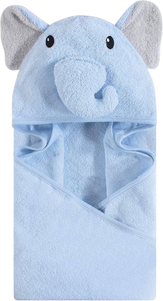 Peshqir për Bebe me Kapuç – Elefant Blu