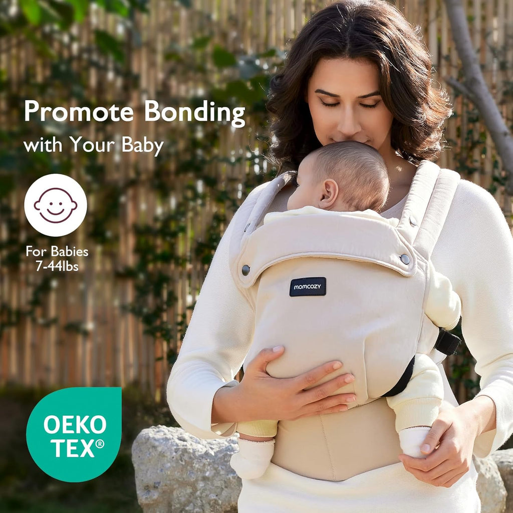Momcozy BC001 – Kangur - Mbajtës Ergonomik për Foshnjë, 3.5–20 kg