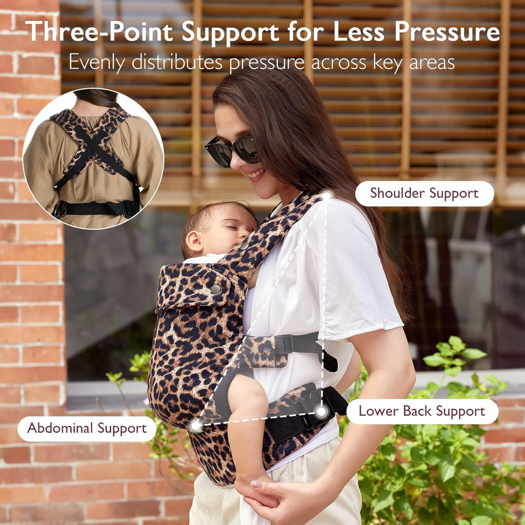 Momcozy BC001 – Kangur - Mbajtës Ergonomik për Foshnjë, 3.5–20 kg