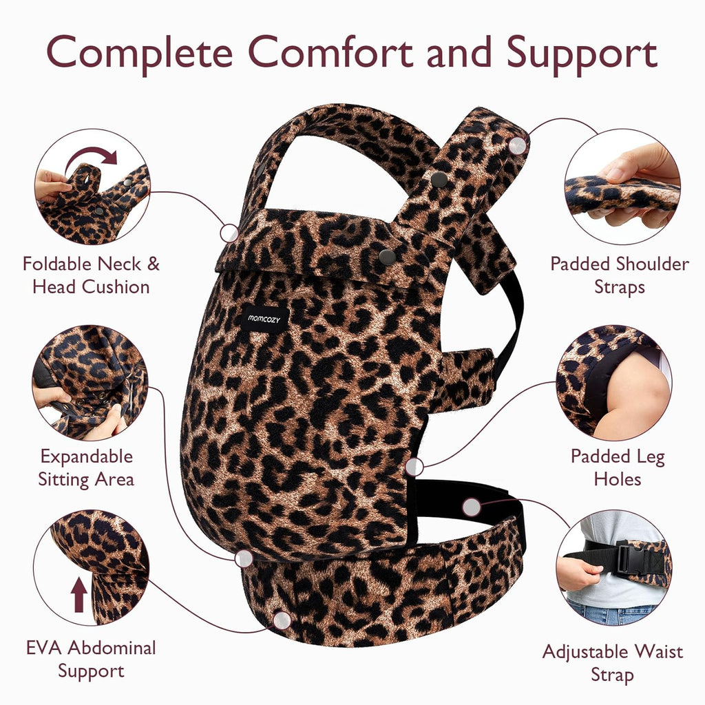 Momcozy BC001 – Kangur - Mbajtës Ergonomik për Foshnjë, 3.5–20 kg