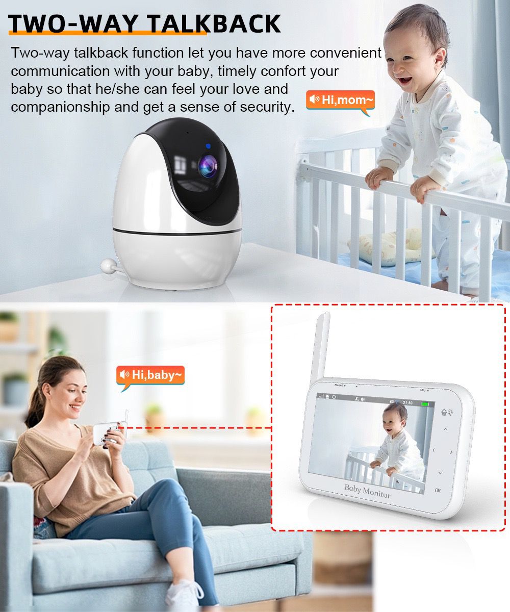 Kamerë Monitorimi - Video Baby Monitor Clara