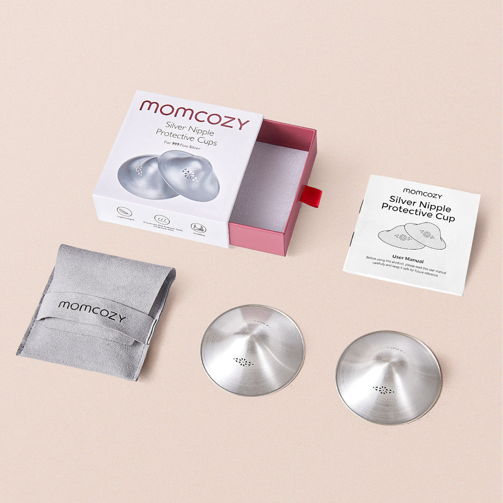 Kupat e Gjirit prej Argjendi të Pastër Momcozy 999 (55mm)