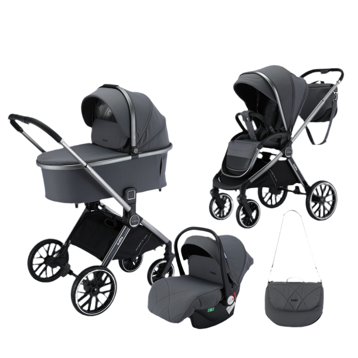 Karrocë Kidilo - Set 4në1 Bolzano