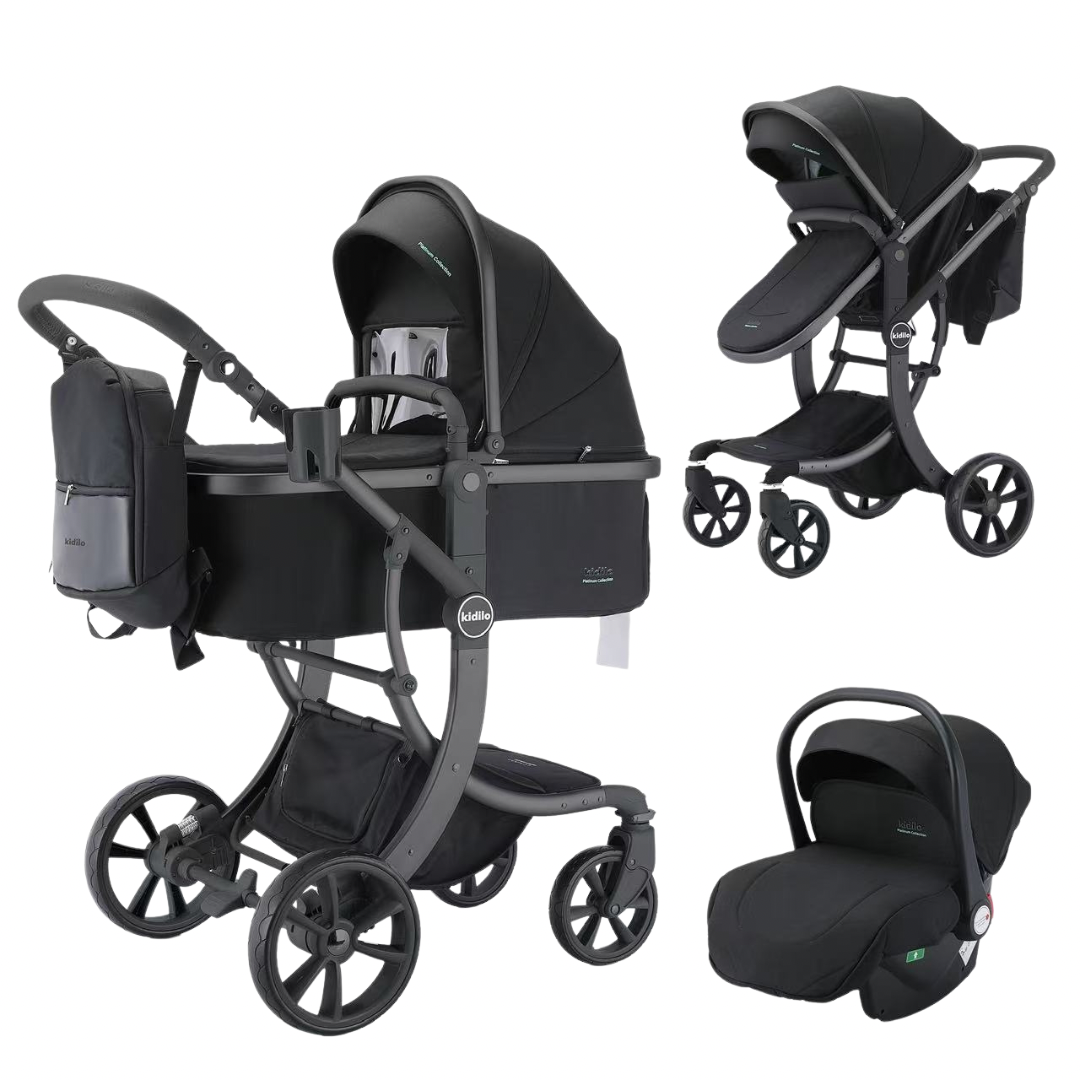 Karrocë Kidilo - Set 3në1 Lucca