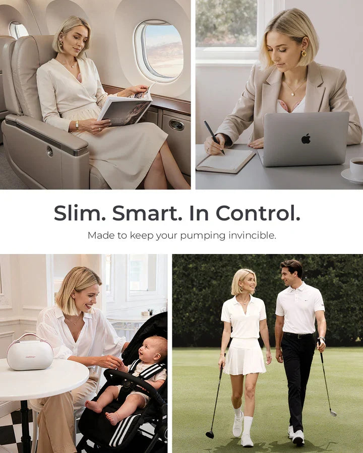 Pompë gjiri elektrike Momcozy Air 1 Ultra-Slim, hands-free