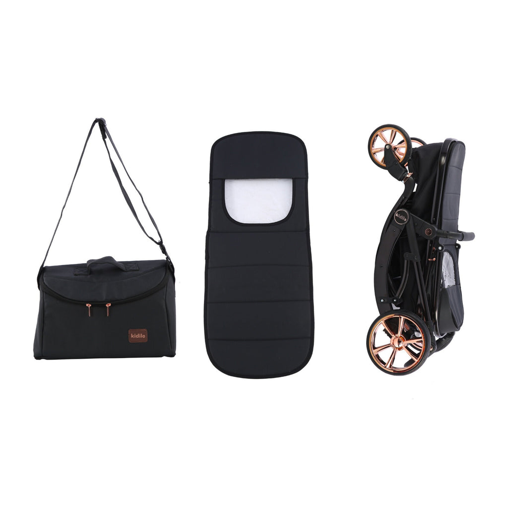 Karrocë Kidilo - Set 3në1 Milano