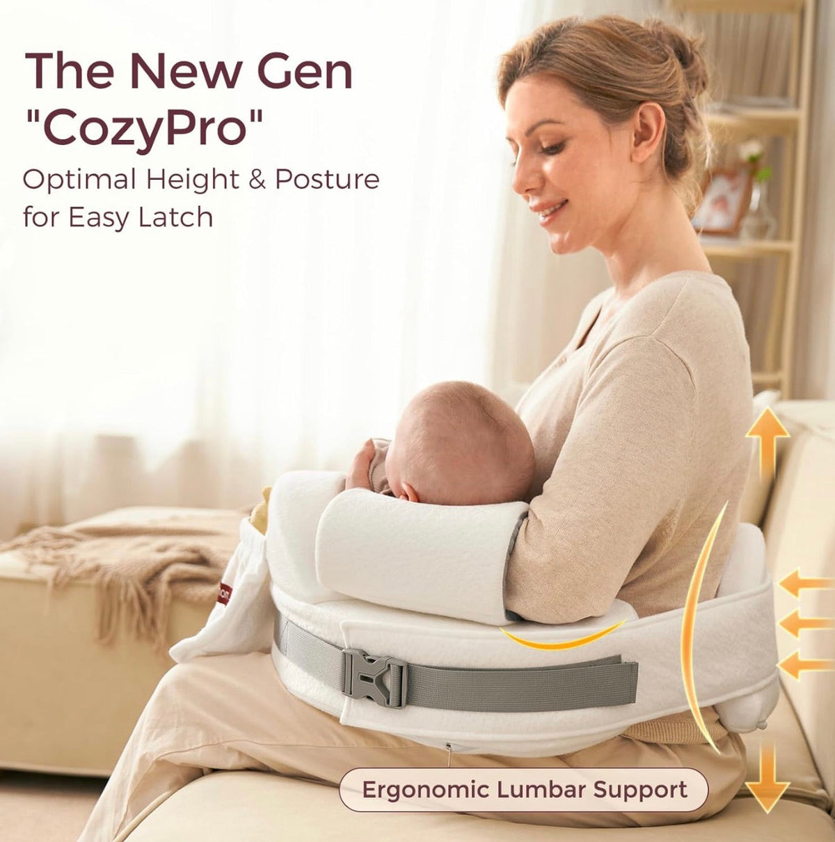 Jastëk ushqyerjeje Momcozy CozyPro për gjidhënie