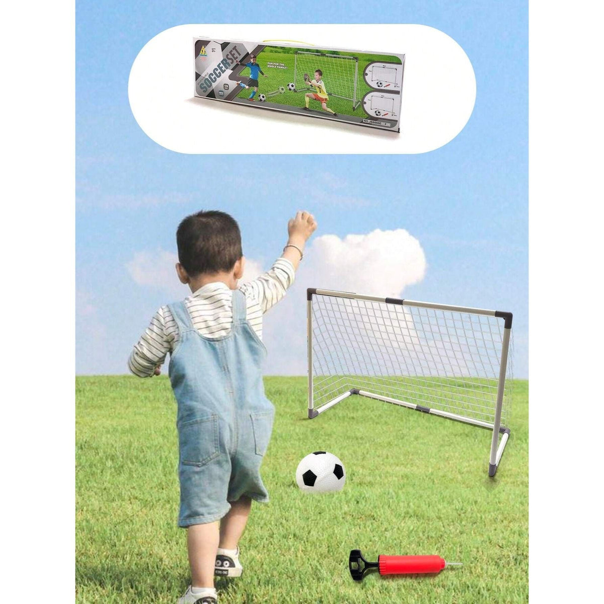 Loder Plastike - Portë Futbolli për Fëmijë