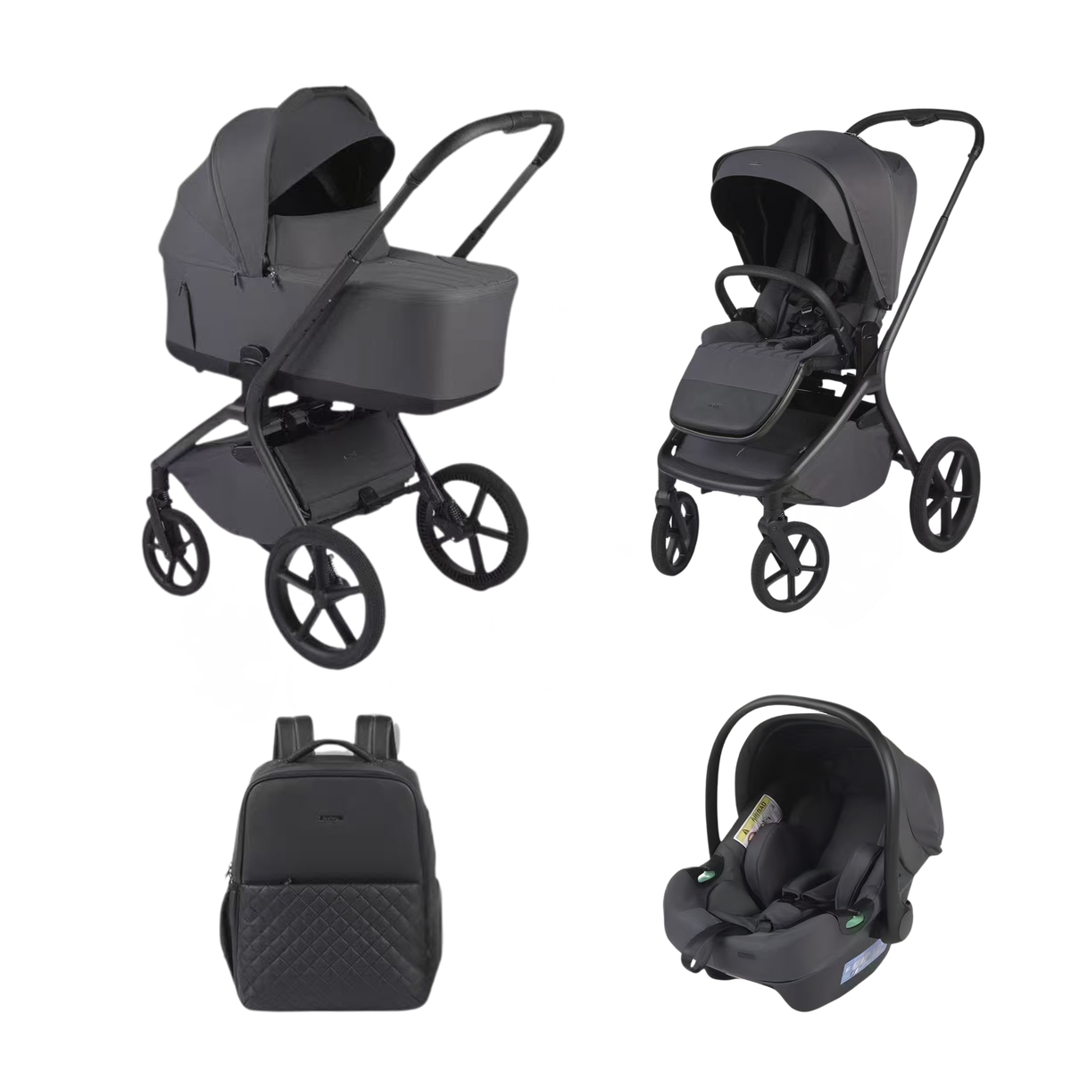 Karrocë Burbay - Set 4në1 J02
