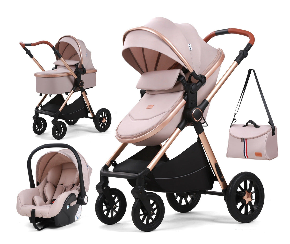 Karrocë Kidilo - Set 3në1 Verona