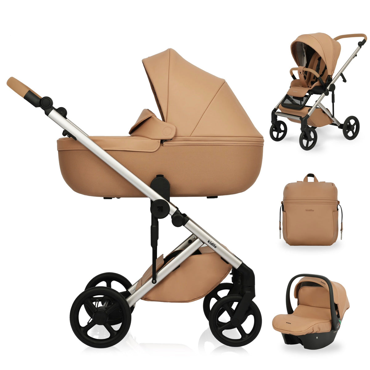 Karrocë Kidilo - Set 4në1 Pesaro