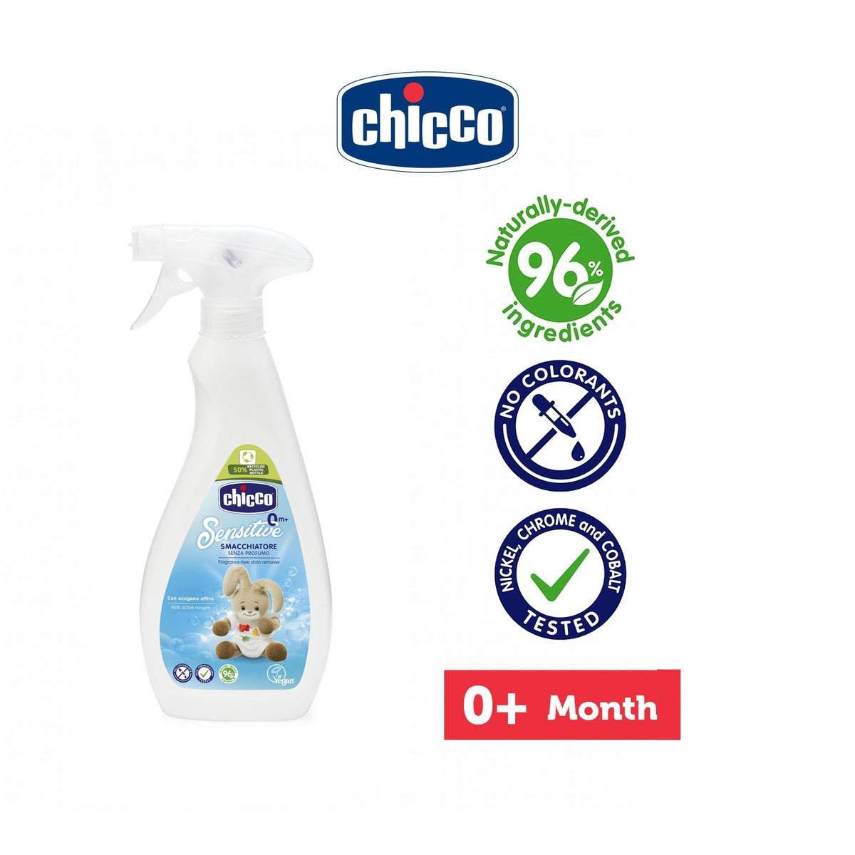 Sprej Chicco për Njolla – I Sigurt për Rrobat e Foshnjës
