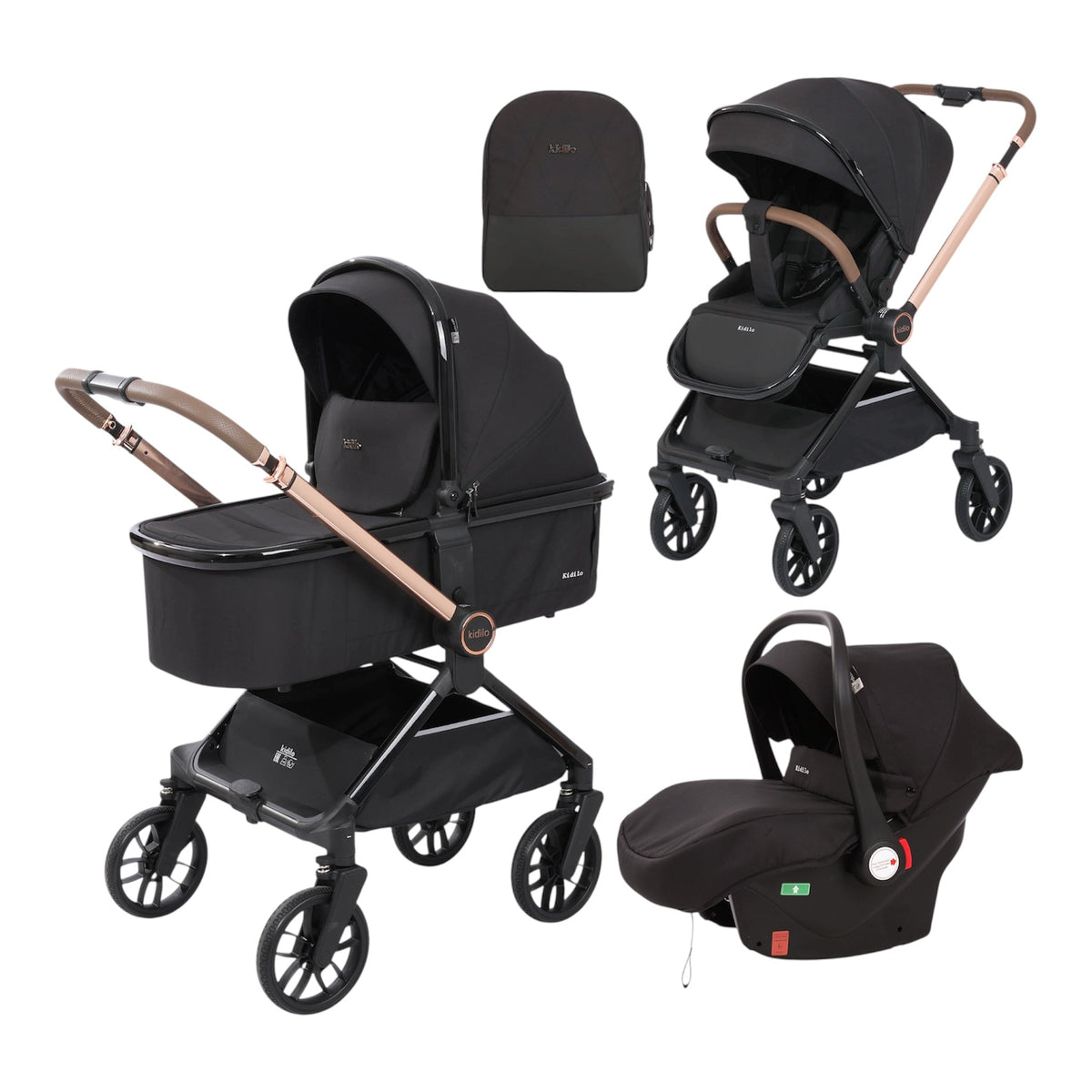 Karrocë Kidilo - Set 4në1 Ravenna