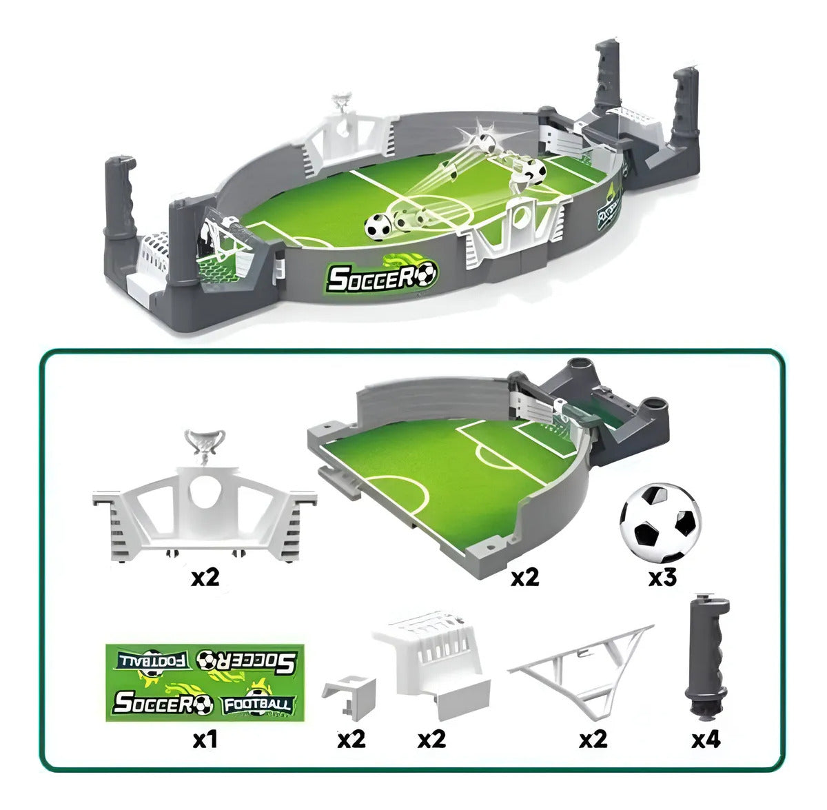 Loder Plastike - Lojë Futbolli - Modeli 1