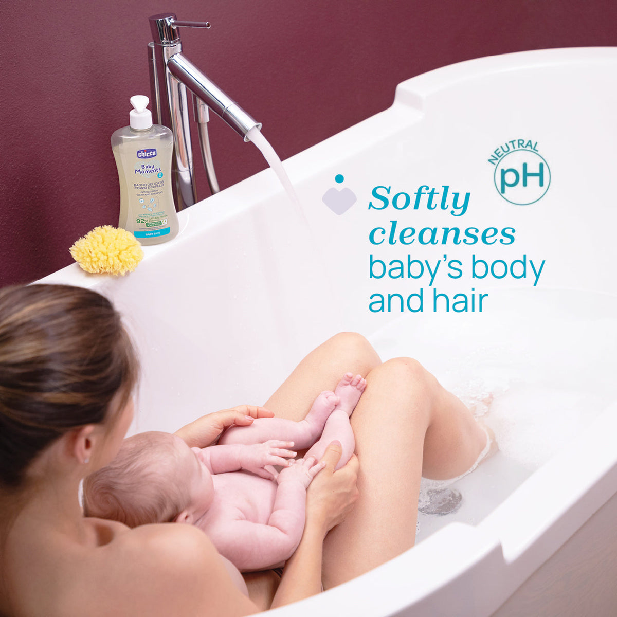 Shampo Chicco baby Moments 200ml