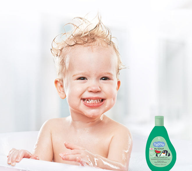 Bebble 2-në-1 Shampo & Xhel Dushi me Shije Shalqi – 250 ml