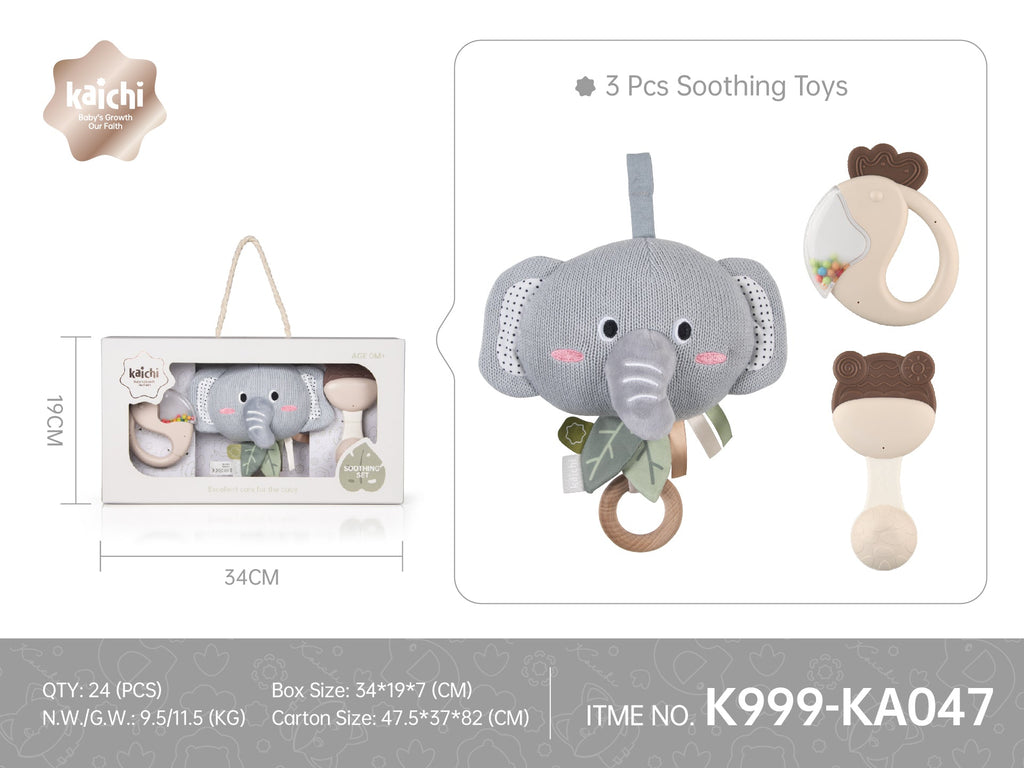 Set Lodrash Qetësuese për Bebe – Stimulim Shqisor