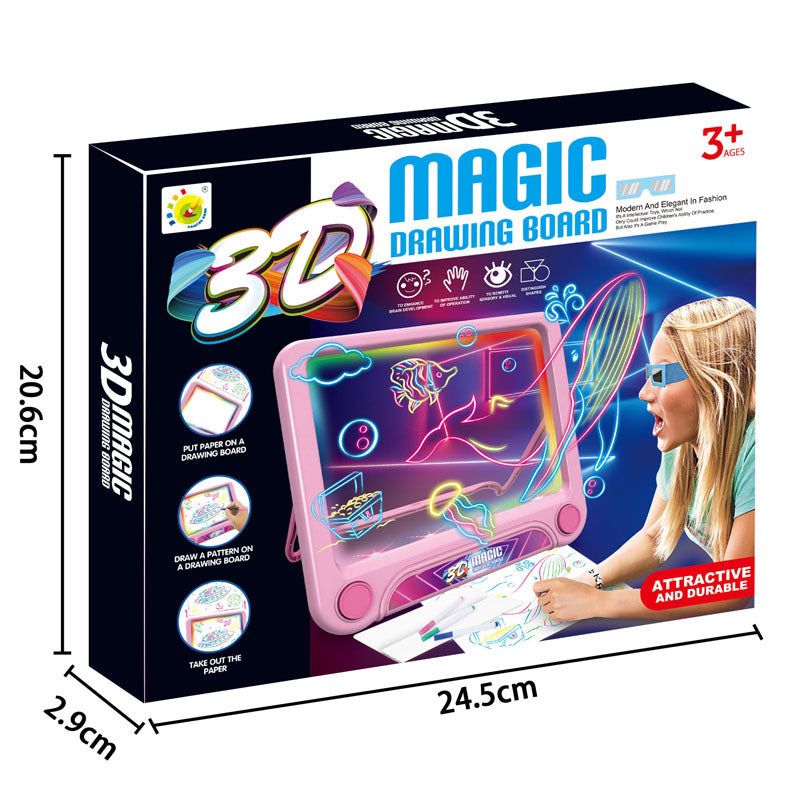 Loder Plastike - Tabelë Magjike Vizatimi 3D