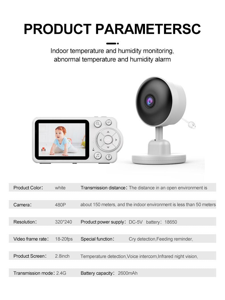 Kamerë Monitorimi - Video Baby Monitor Dot