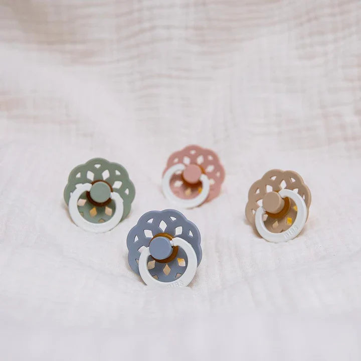 Biberon BIBS Boheme Pacifier GLOW - 2 copë