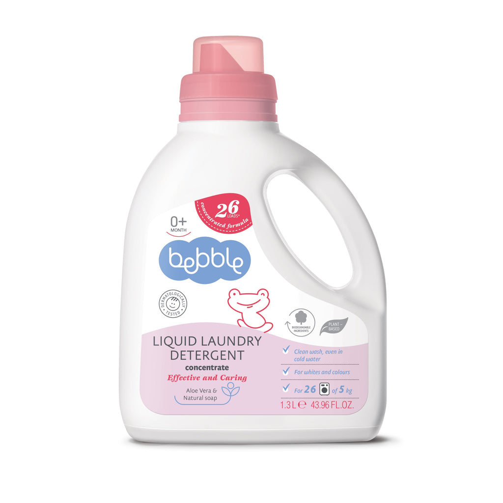 Detergjent i Lëngshëm për Rrobat e Foshnjës – Bebble 1.3L