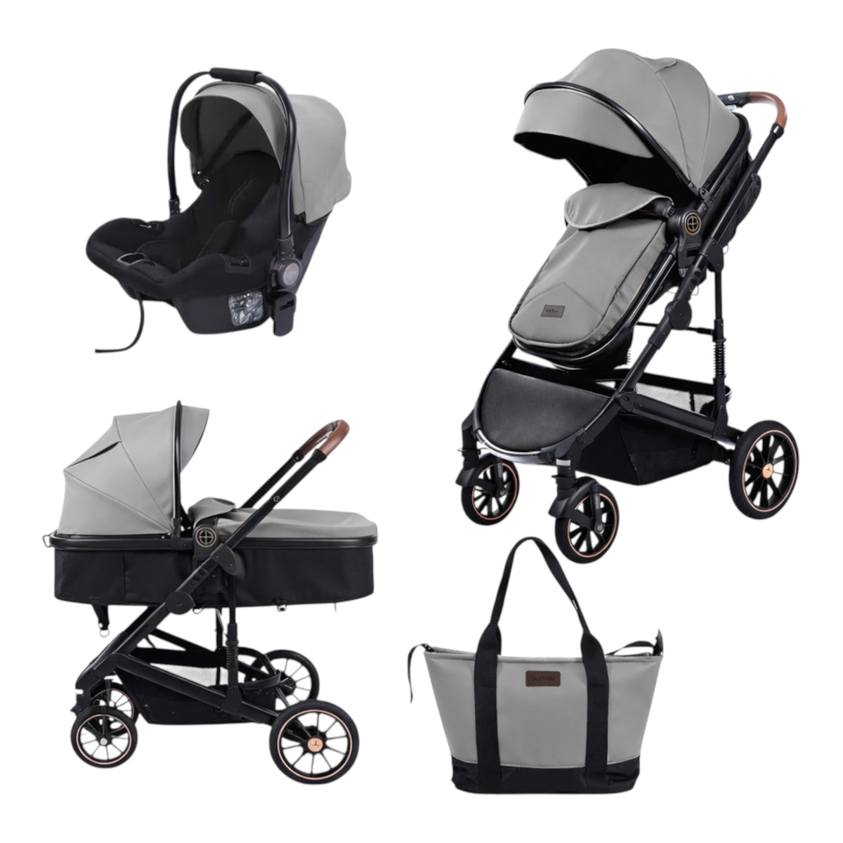 Karrocë Burbay - Set 3në1 H6 PU