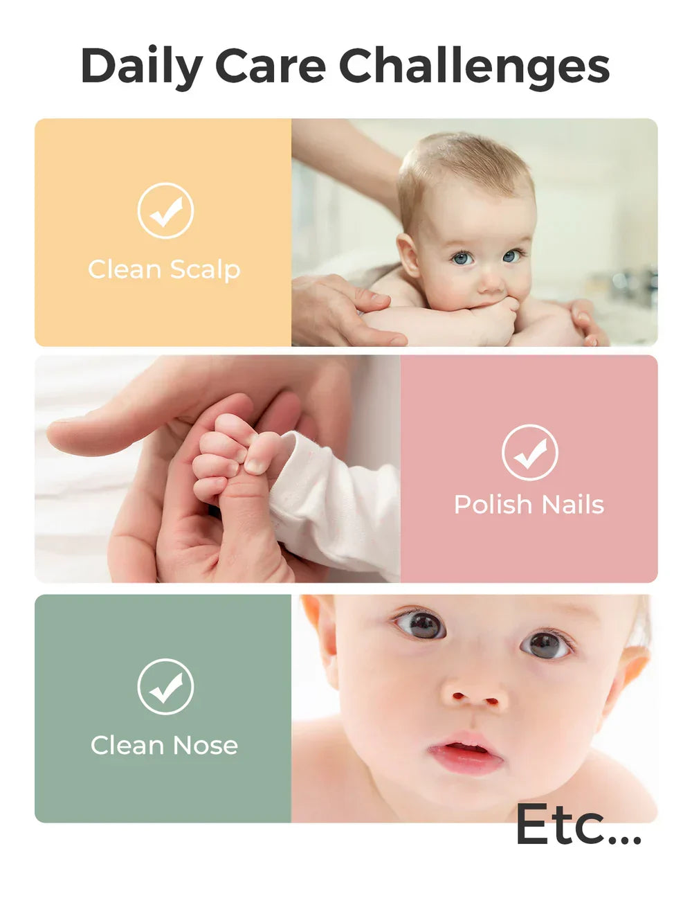 Momcozy set i plotë për kujdesin e bebes - All-in-1 Core Baby Kit