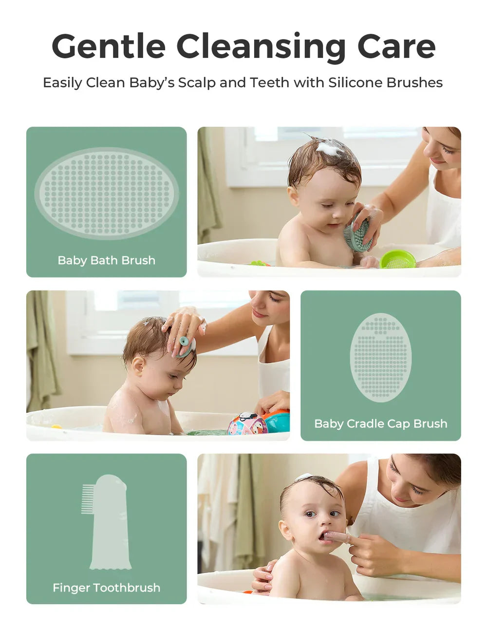 Momcozy set i plotë për kujdesin e bebes - All-in-1 Core Baby Kit