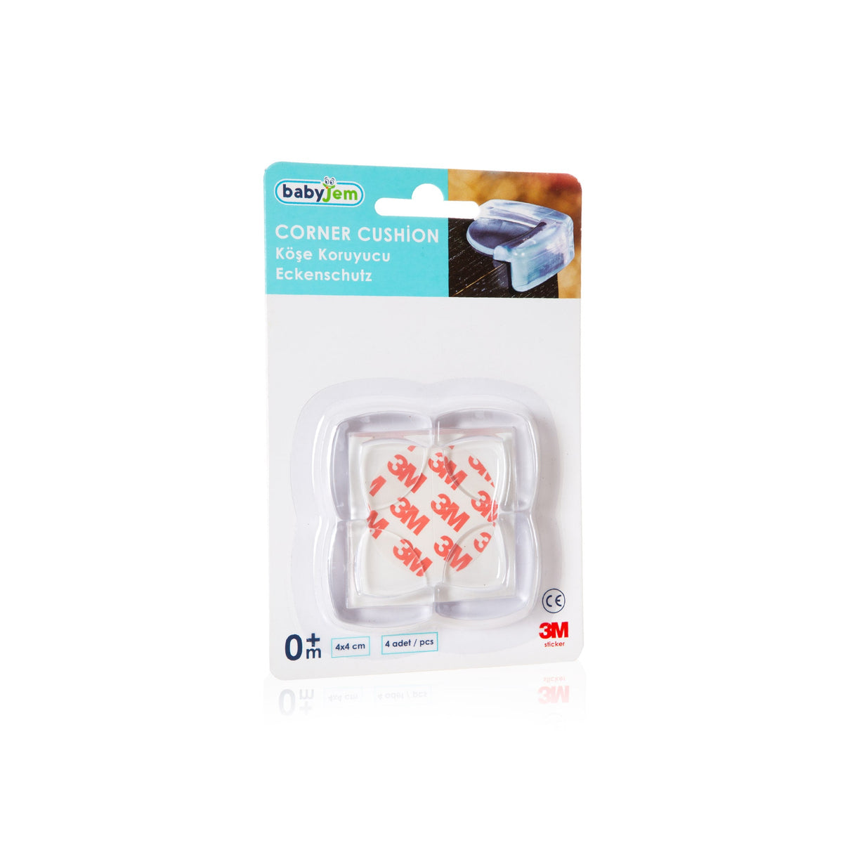 Mbrojtëse plastike për qoshe – (4 copë)