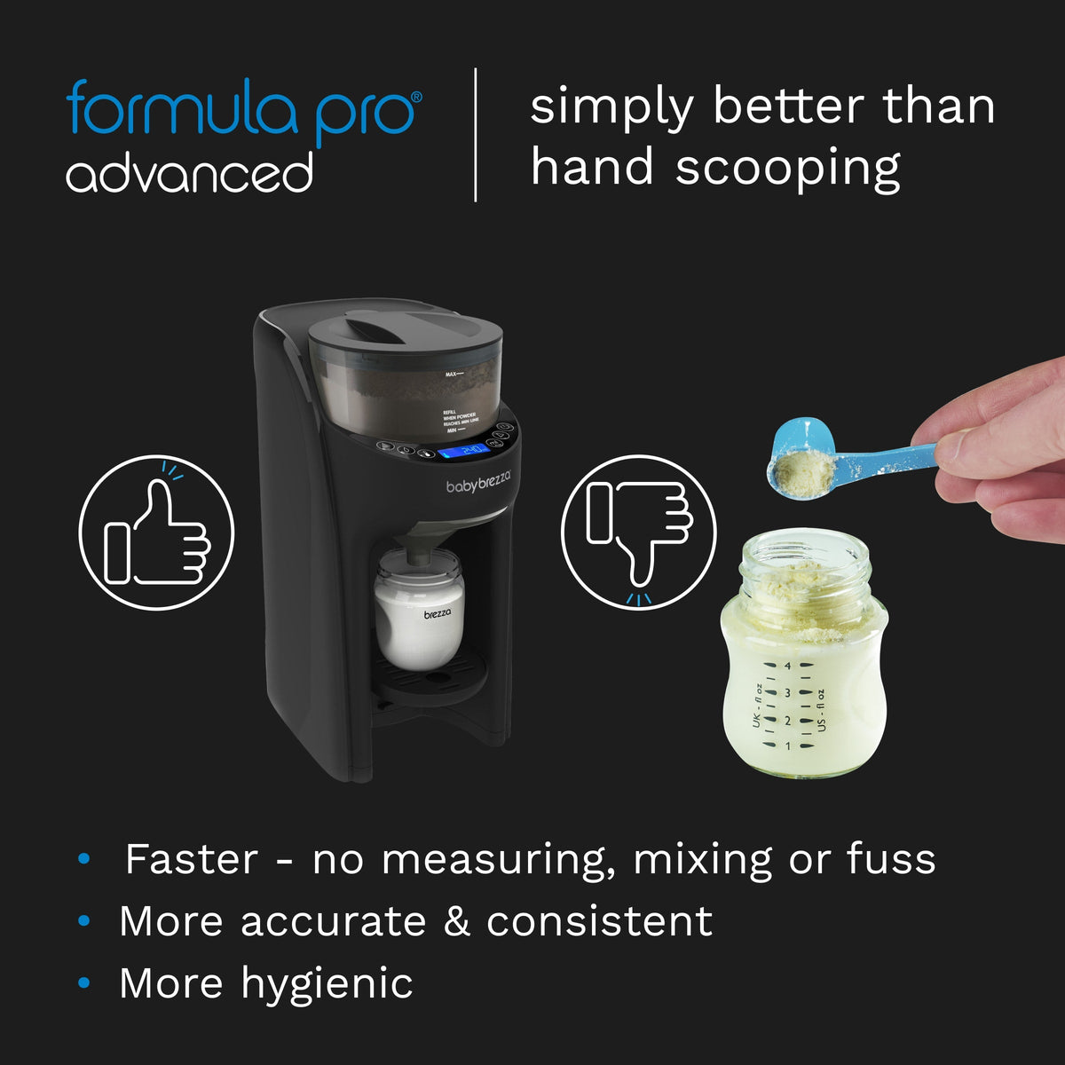 Baby Brezza Formula Pro Advanced – Mikser i Avancuar për Shishe Formule