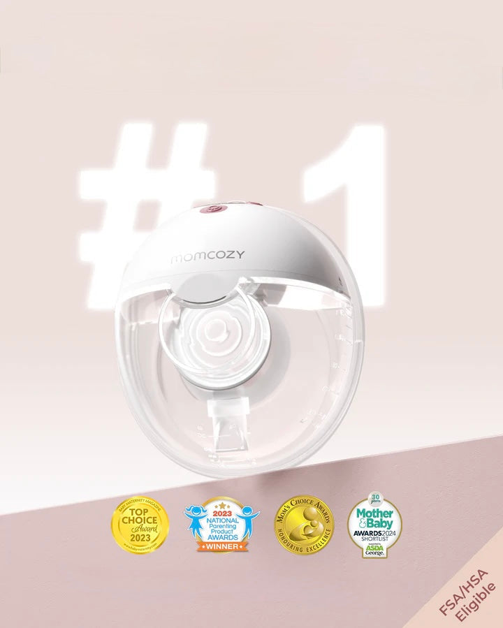 Momcozy M5 Smart – Pompë Gjiri Wearable me Kontroll përmes Aplikacionit (Double Pack)