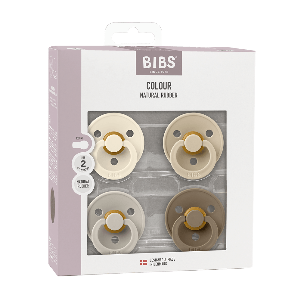 Biberon BIBS Colour Pacifier - 4 copë