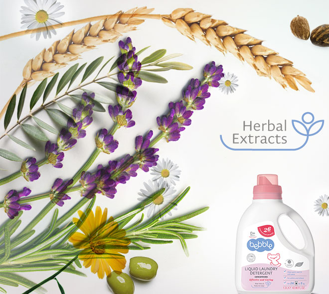 Detergjent i Lëngshëm për Rrobat e Foshnjës – Bebble 1.3L